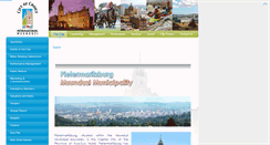 Desktop Screenshot of msunduzi.gov.za